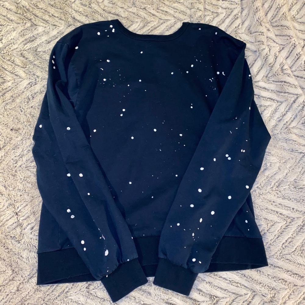 Kittenish Frankie Splatter Sweatshirt